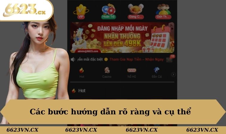 Đăng ký 6623 2 Các bước hướng dẫn rõ ràng và cụ thể đăng ký tài khoản 6623 dễ dàng