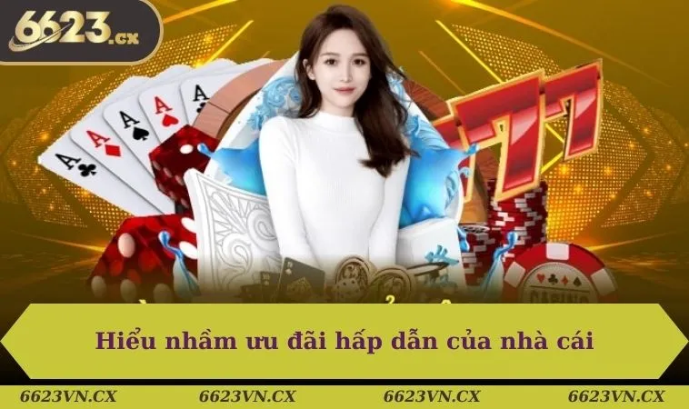 6623 Có Lừa Đảo Không? Sự Thật Người Chơi Cần Biết 2 Hiểu nhầm ưu đãi hấp dẫn của nhà cái