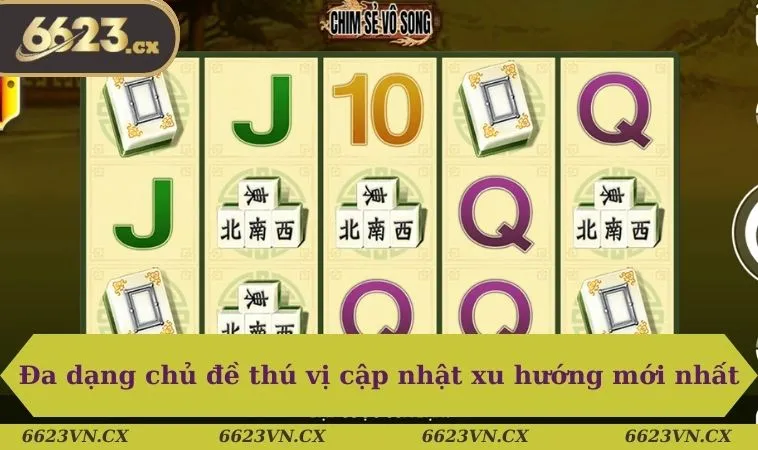 Nổ hũ 6623 2 Đa dạng chủ đề thú vị cập nhật xu hướng mới nhất