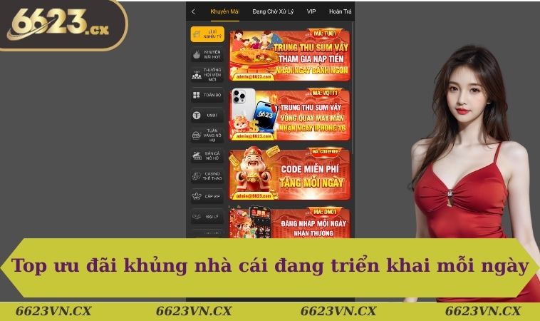 Trang chủ 5 Top ưu đãi khủng nhà cái đang triển khai mỗi ngày